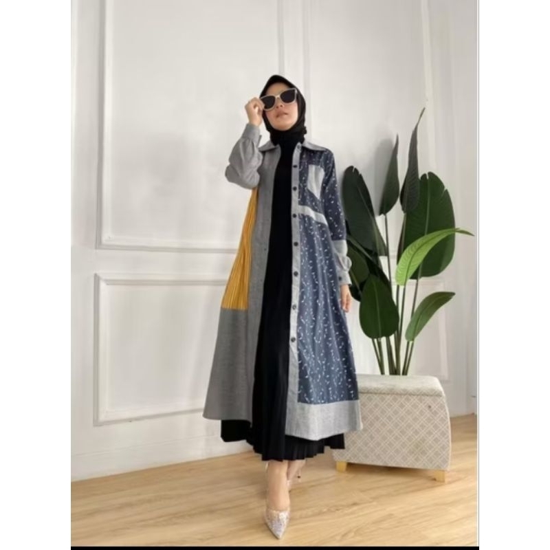 preloved tunik zalifa dan monel size s
