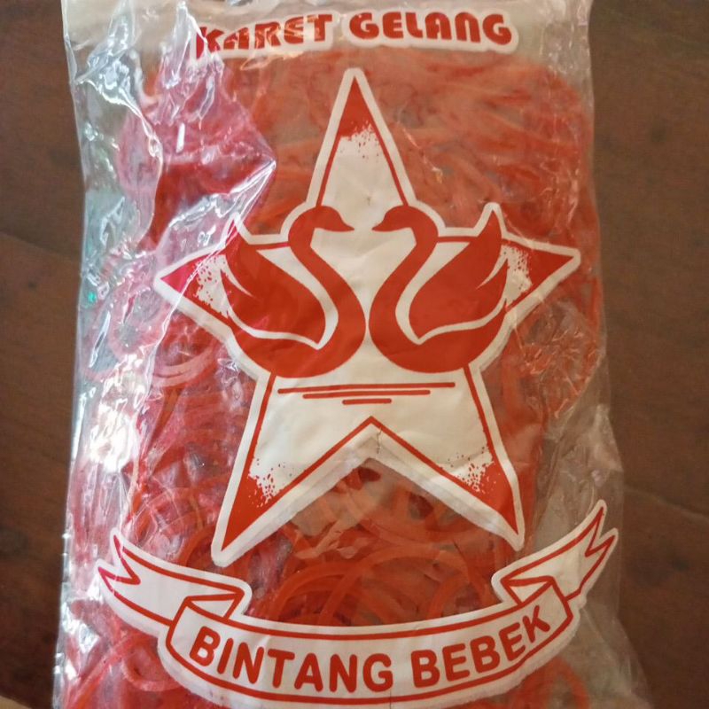 

Karet Gelang Kecil Sayur Merk Bintang Bebek / karet gelang pentol merah