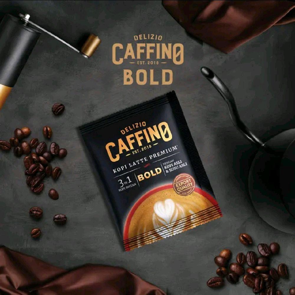 

Delizio Caffino Bold / Kopi Latte Premium Per Renceng 10 Pcs @25gr Coffee Susu