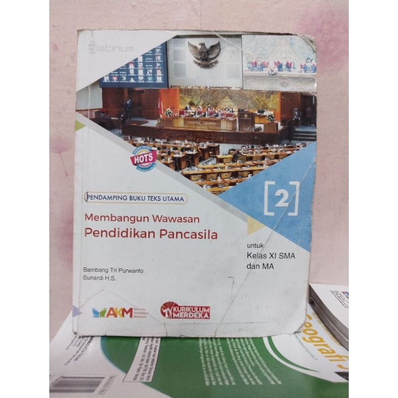 buku ppkn/pendidikan pancasila kelas 11/XI/2 sma ma platinum kurikulum kurikulum merdeka