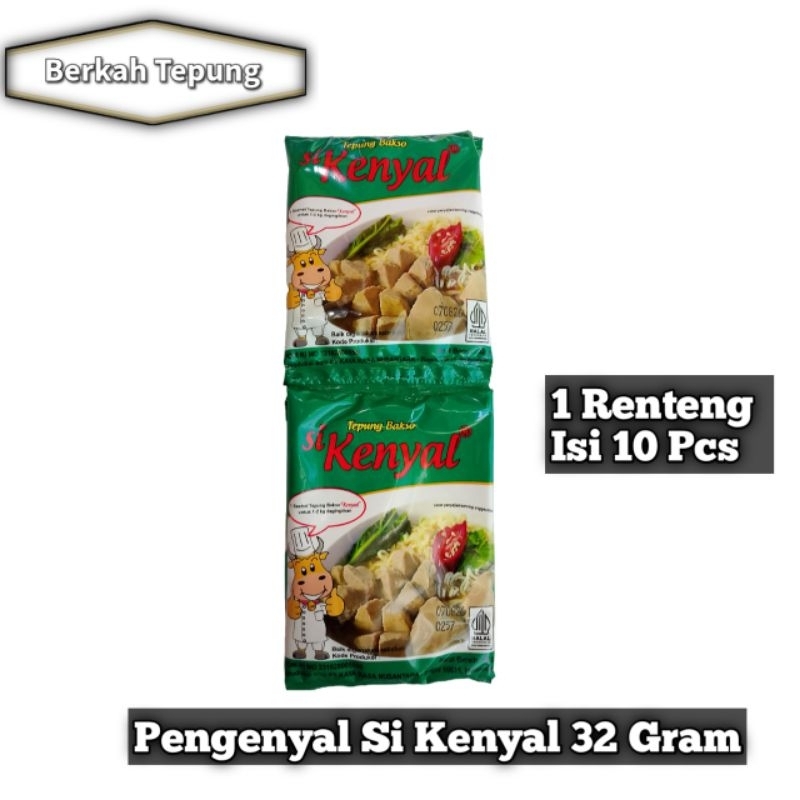

SiKenyal Tepung Pengenyal Bakso 32 Gram 1 Renteng dan 1 Pack