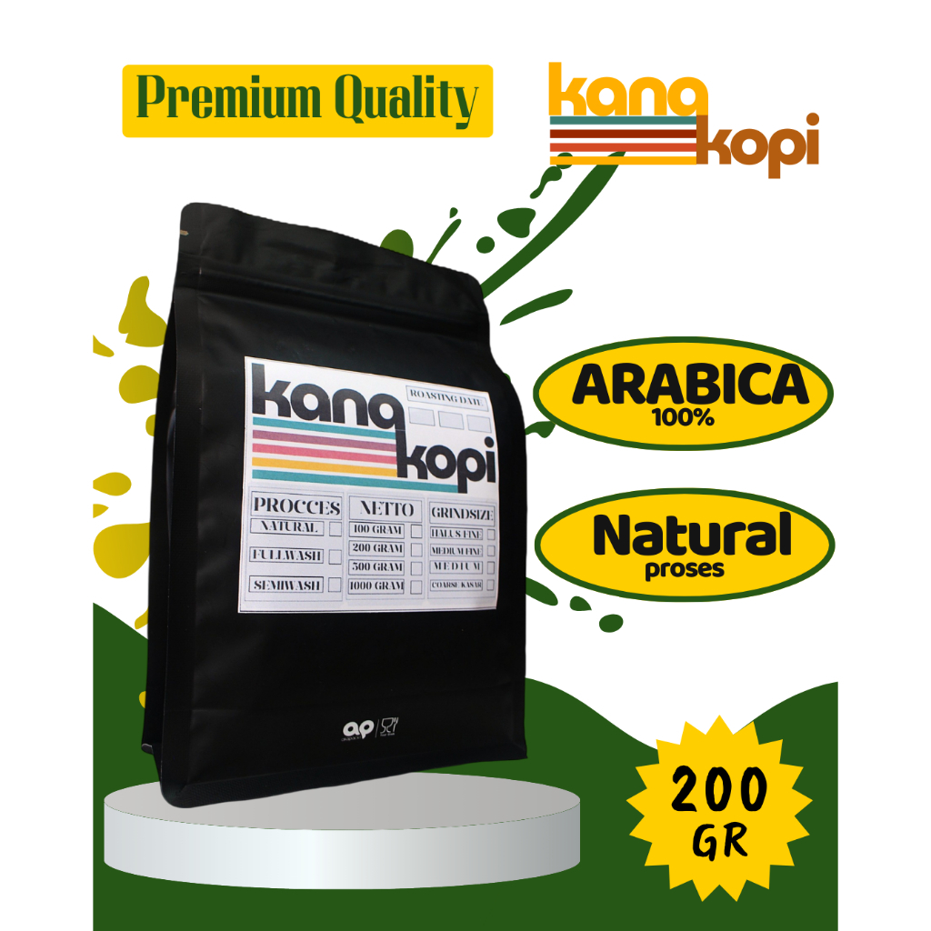

Bubuk Kopi Arabica Kamojang Loa Proses Natural Original Kwalitas Premium Grade A
