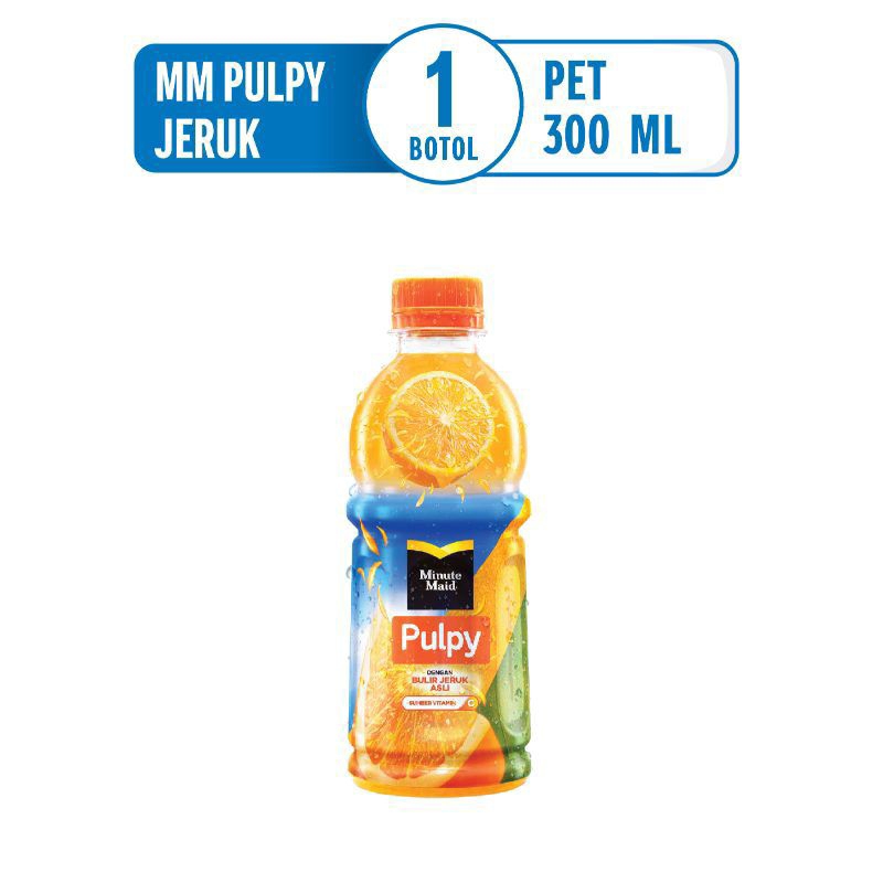 

Minute Maid Pulpy Orange Botol 300 ml
