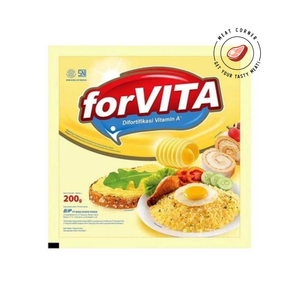 

ForVita margarin 200gr. Meat Corner Kota Bambu