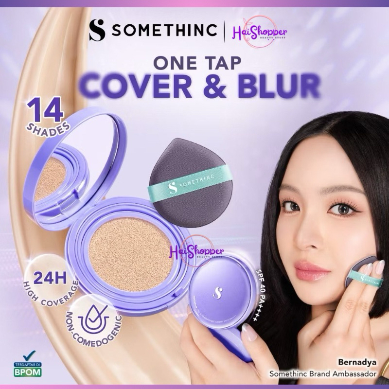 SOMETHINC CoverBlur Pro Filter Breathable Cushion SPF 40 PA++++ | Cushion Somethinc | Somethinc Cove