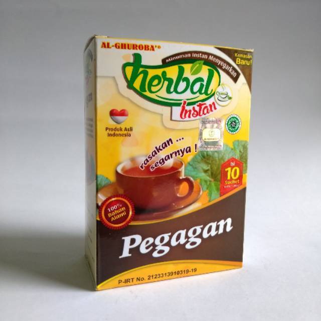 

Instan PEGAGAN Herbal \ MINUMAN HERBAL Al-Ghuroba Isi 10 Sachet