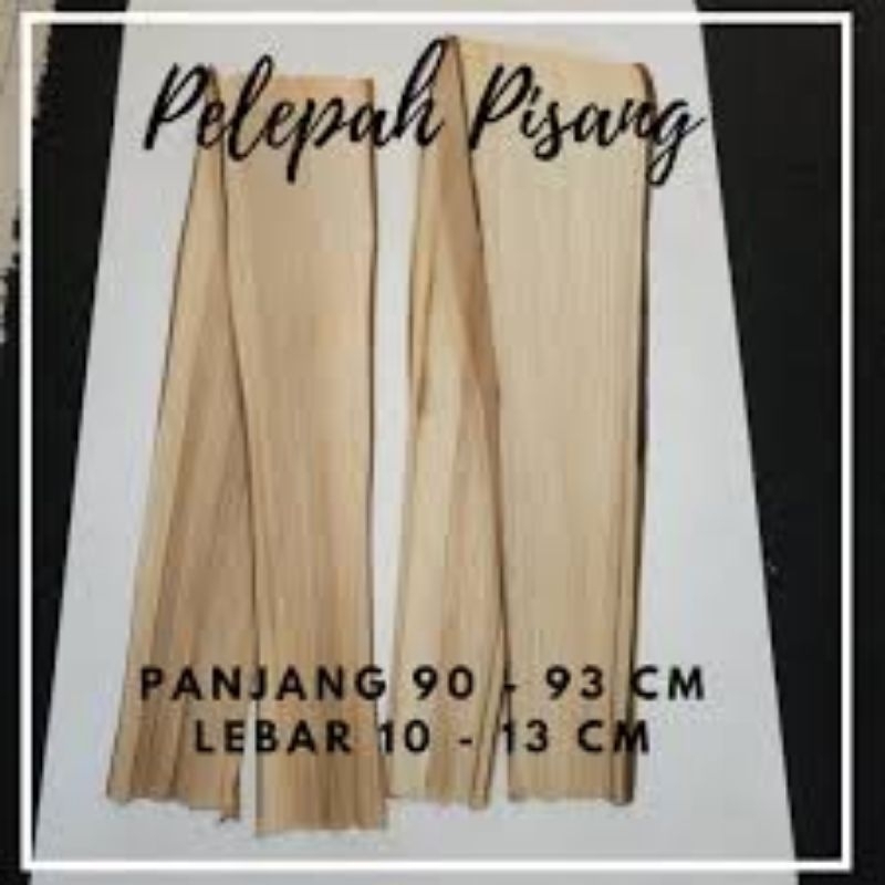 

Pelepah Pisang Kering Alami – Bahan Kerajinan & Dekorasi Serbaguna