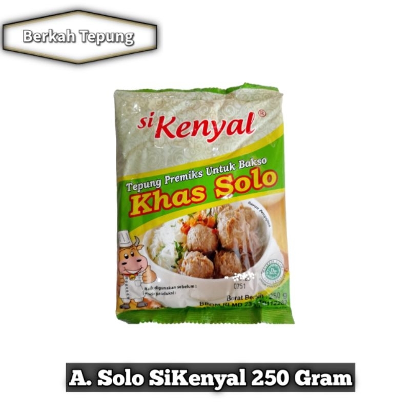 

SiKenyal Tepung Bumbu Adonan Bakso Khas Solo 250 Gram