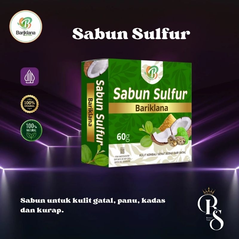SABUN SULFUR || KULIT GATAL || PANU KUDIS