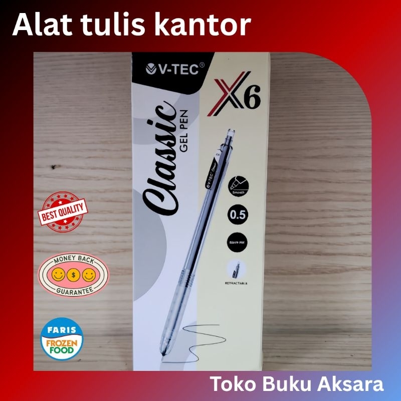 

VTEC Gel Pen Classic Black X6
