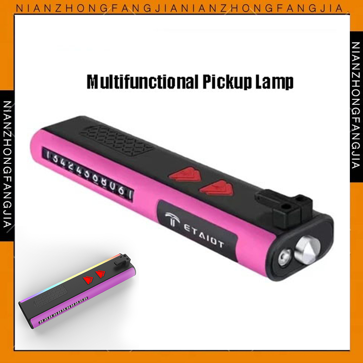 Multifunctional pickup Lamp / Car Emergency Safety Hammer /Pencahayaan Luar Ruangan Senter /Lampu Pe