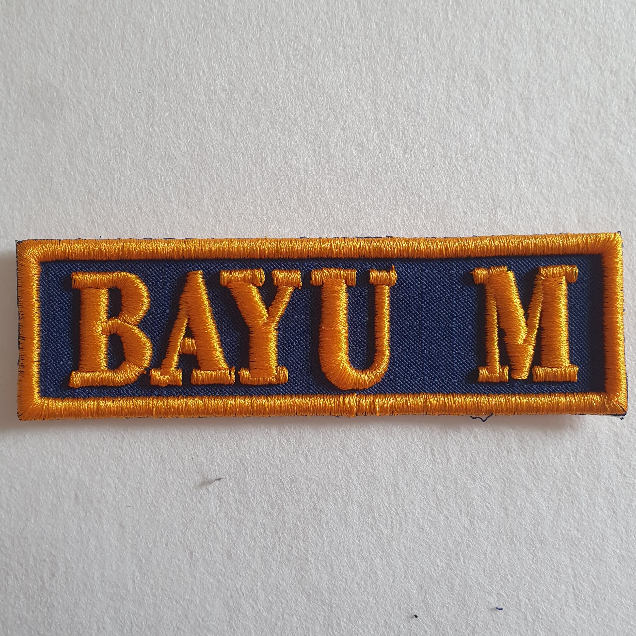 ATRIBUT DAMKAR 1 SET BORDIR TIMBUL