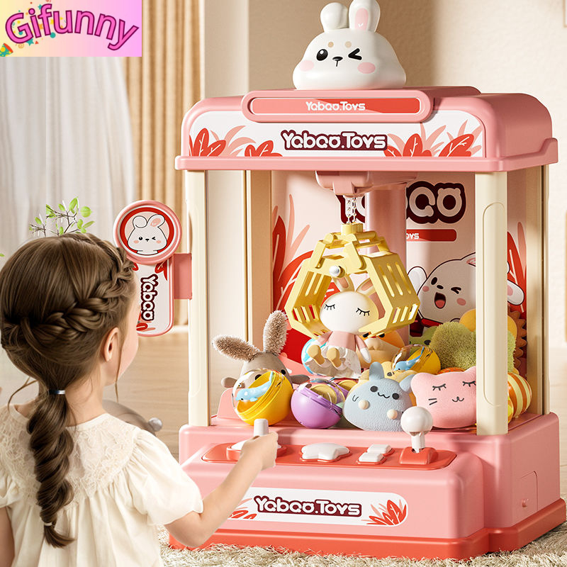 Mesin Capit Mini Anak Anak Perempuan Mainan Claw Machine Game Toy Dengan Musik