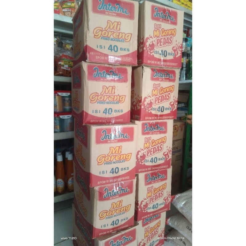 

INTERMIE RASA MI GORENG PEDAS 1DUS ISI 40 PCS