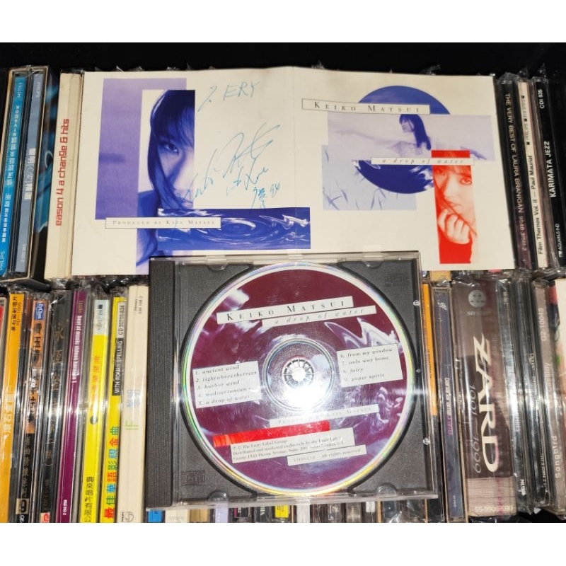 CD Keiko Matsui - A Drop of Water - Signed Autographed
