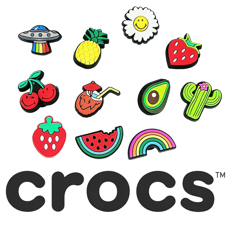 【READY】ORI Crocs Jibbitz 11pcs