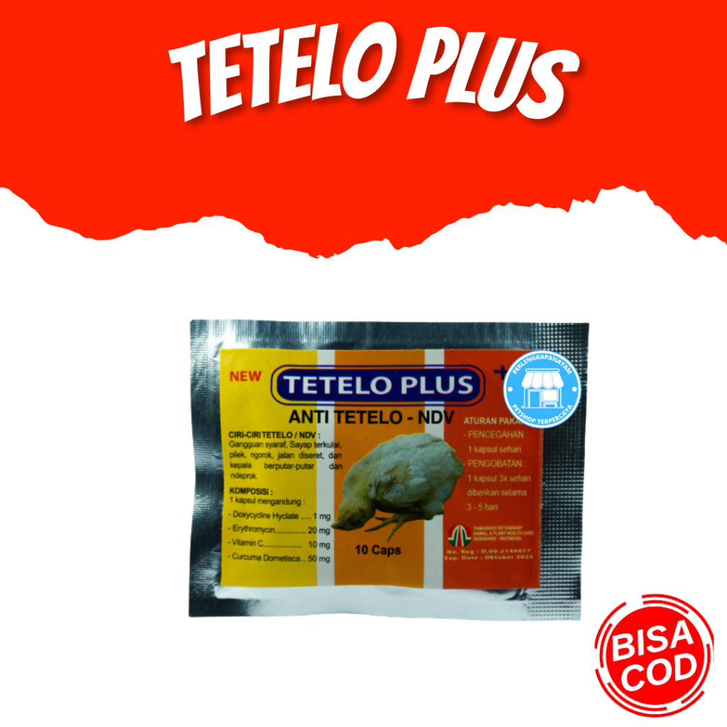 TETELO PLUS Obat Ayam Tetelo Obat Ayam