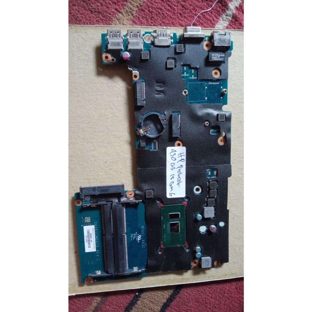 Motherboard HP Probook 430 G3 i5 gen 7 rusak