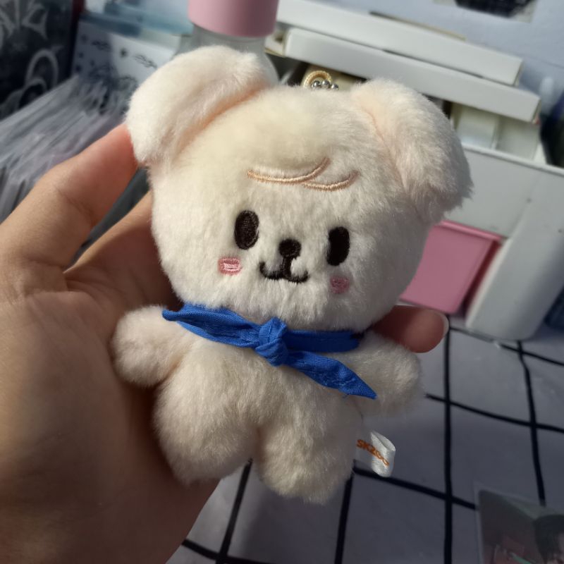 SKZOO PLUSH 10CM PILOT PUPPYM OFFICIAL (FREE RIBBON)