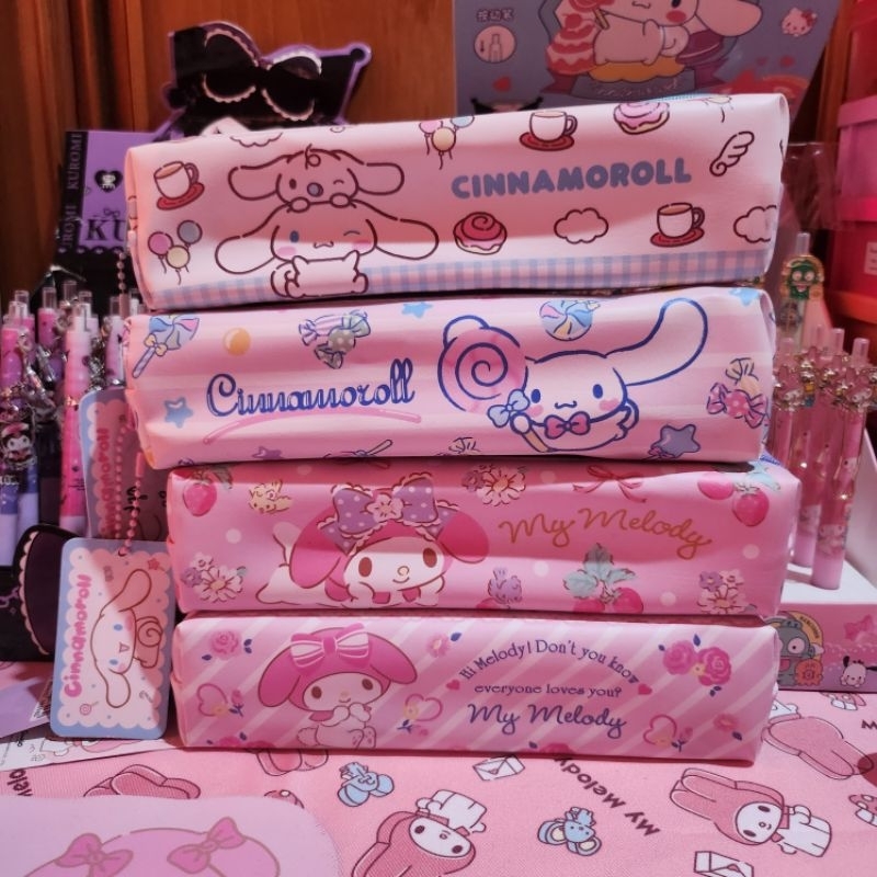 

Tempat Pensil Melody Cinnamoroll Original Sanrio Moshi Moshi Bangkok
