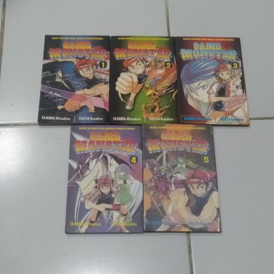 Set komik Game Monster