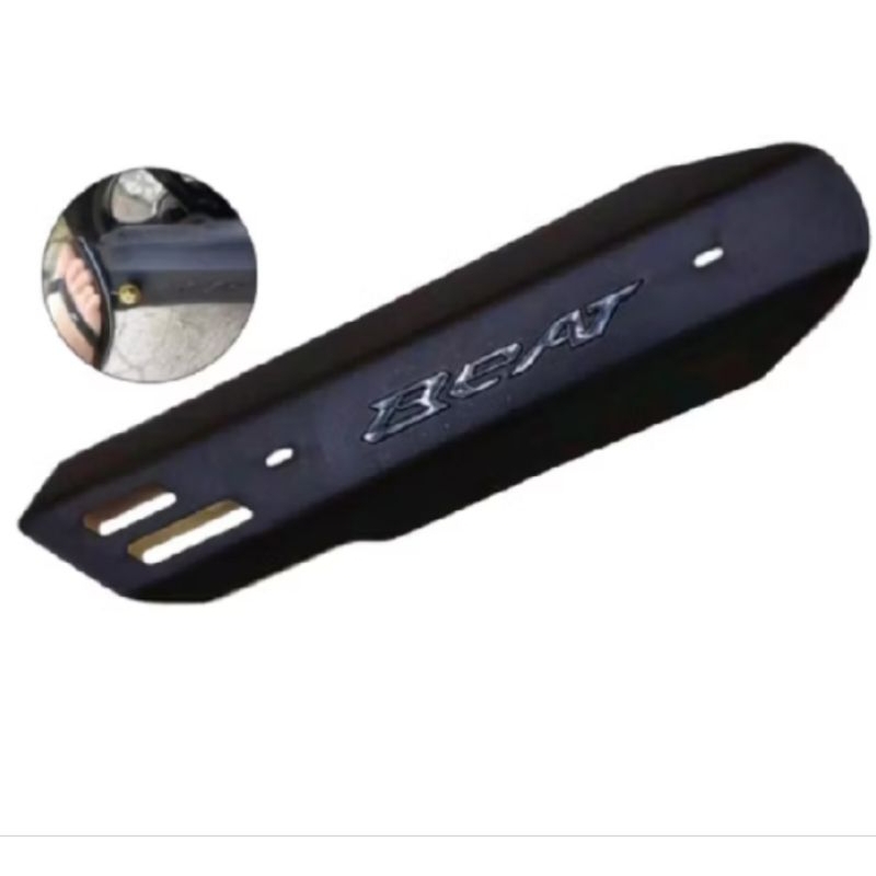 Cover Knalpot Beat Universal Semua Motor Beat Fi Esp Deluxe Pop Street New Tameng Tutup Knalpot vari