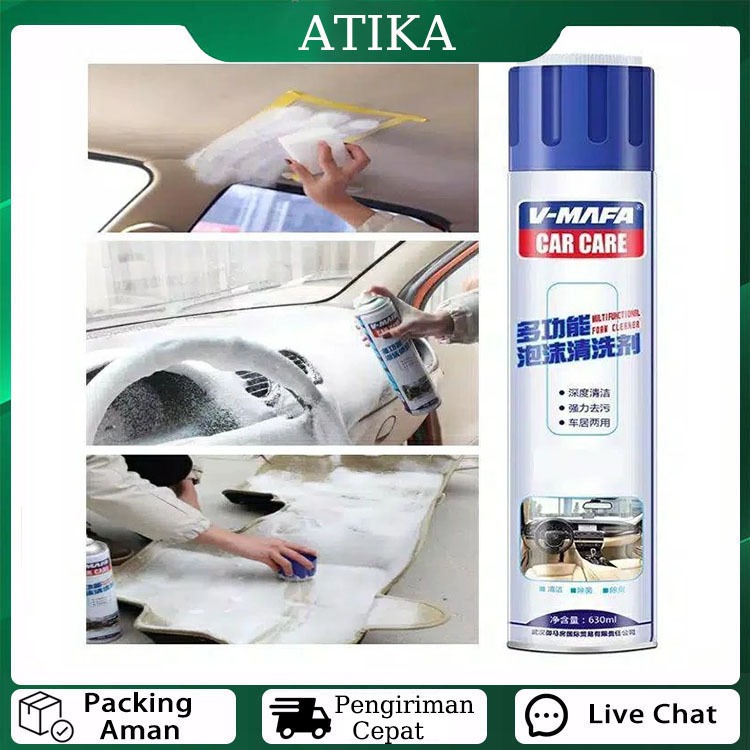 Pembersih Interior Mobil Multifunctional Foam Pencuci Cleaner Mobil Foam Cleaner Interior Mobil Pemb
