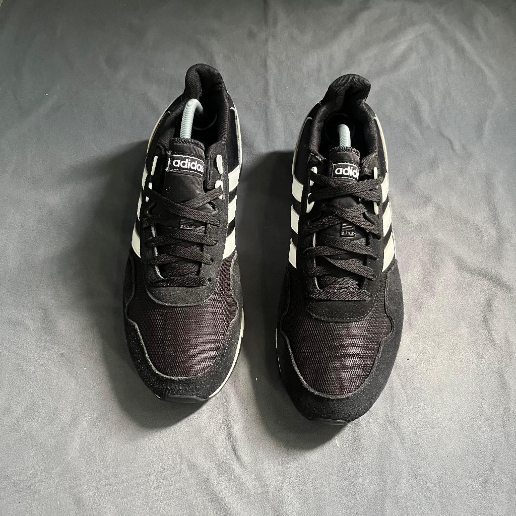 ADIDAS 8K RACER BLACK II SHOES SECOND ORIGINAL II SEPATU CASUAL