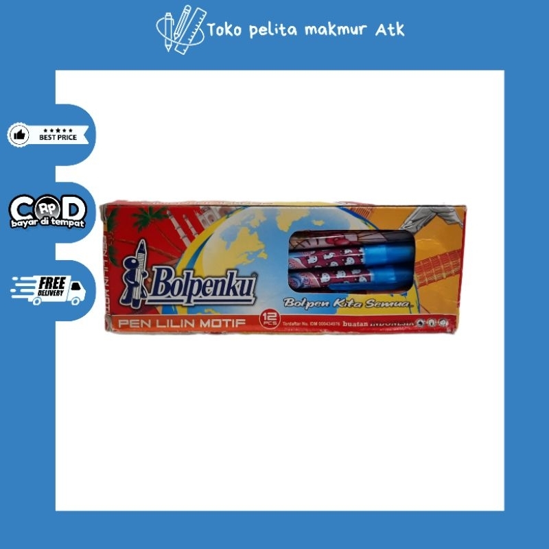 

BOLPOIN BOLPENKU PEN LILIN MOTIF 0.5MM