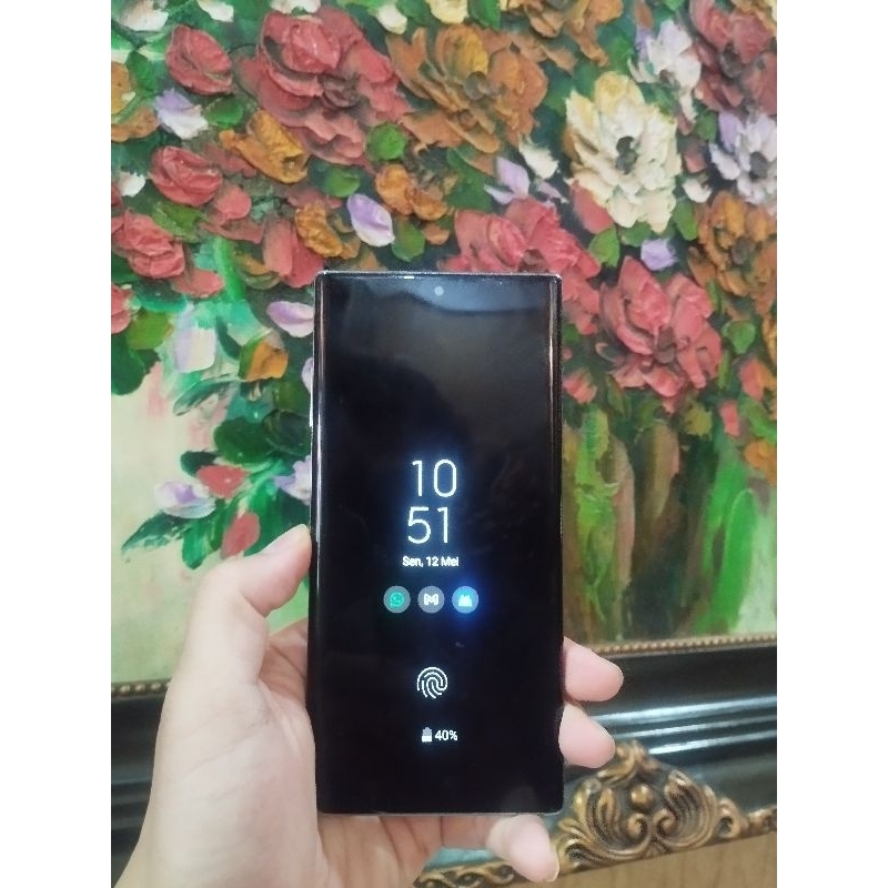 samsung note 10 plus 12/512 lengkap, sein, ori semua
