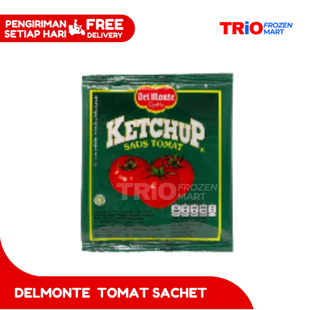 

DELMONTE Saus Tomat Sachet 9gr x 24pcs