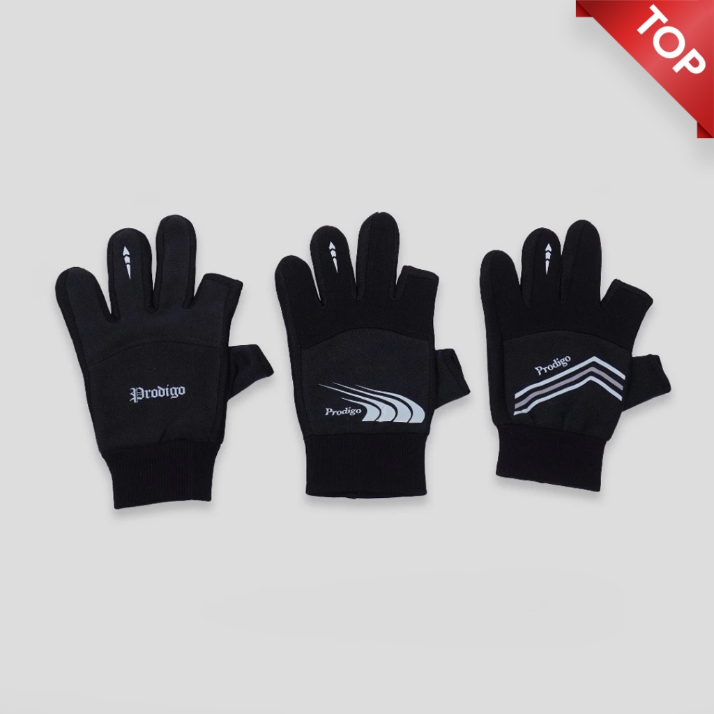 Prodigo * Sarung Tangan Krakatau I Sarung Tangan Pria Wanita I Sarung Tangan Motor Half Finger
