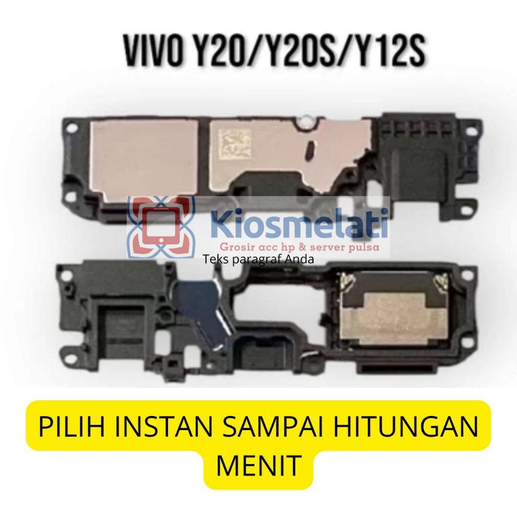 BUZZER LOUDSPEAKER BUZZER MUSIK VIVO Y20/Y20S/Y12S FULLSET