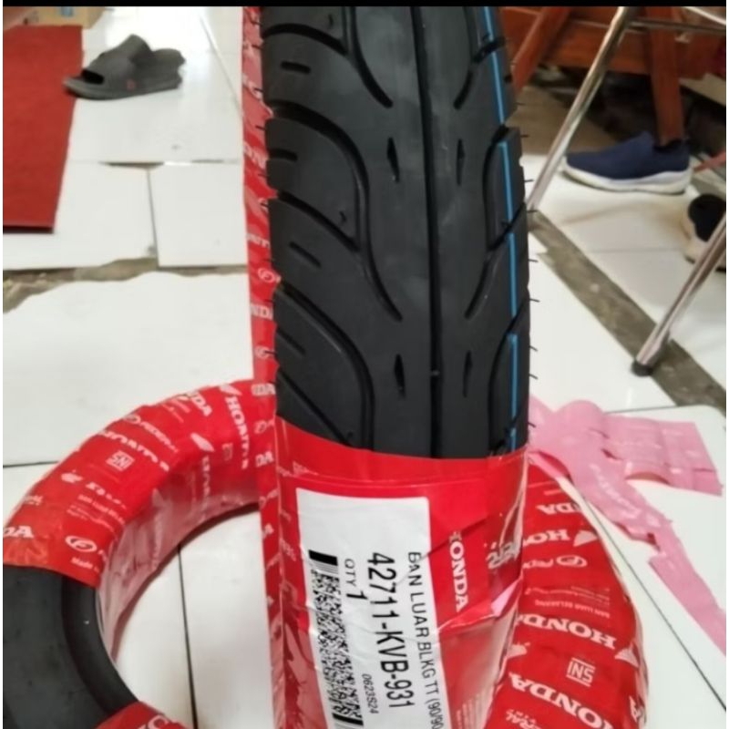 BAN HONDA FEDRAL 90/90-14 TUBE TYPE/BAN BELAKANG NON TUBLES AHM BEAT KARBU/BAN BELAKANG SCOOPY LAMA/