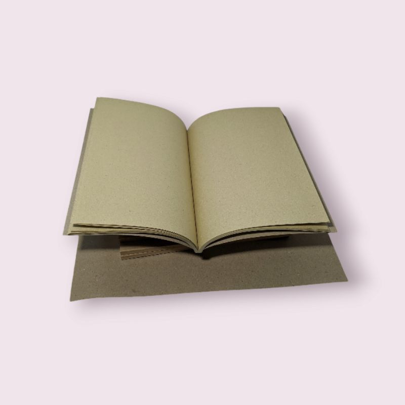 

Rainako-Notebook-Diary-Sketchbook-Journal-Coklat-Polos-80halaman