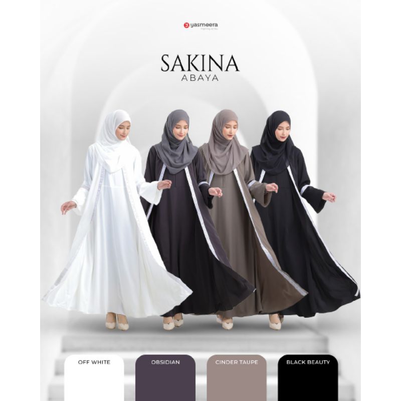 GAMIS ABAYA SAKINA YASMEERA / GAMIS YASMEERA TERBARU