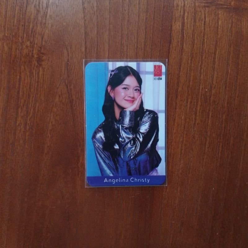 Photocard Christy JKT48 - JKT48 x Chatime