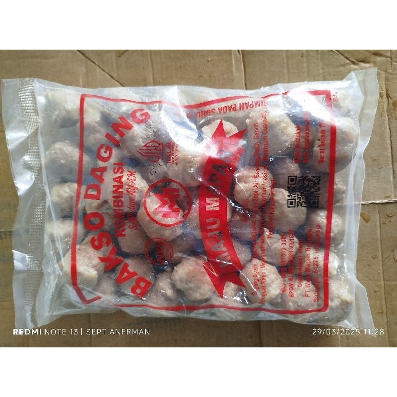 

Bakso Maju Mapan Frozen Food Isi 50