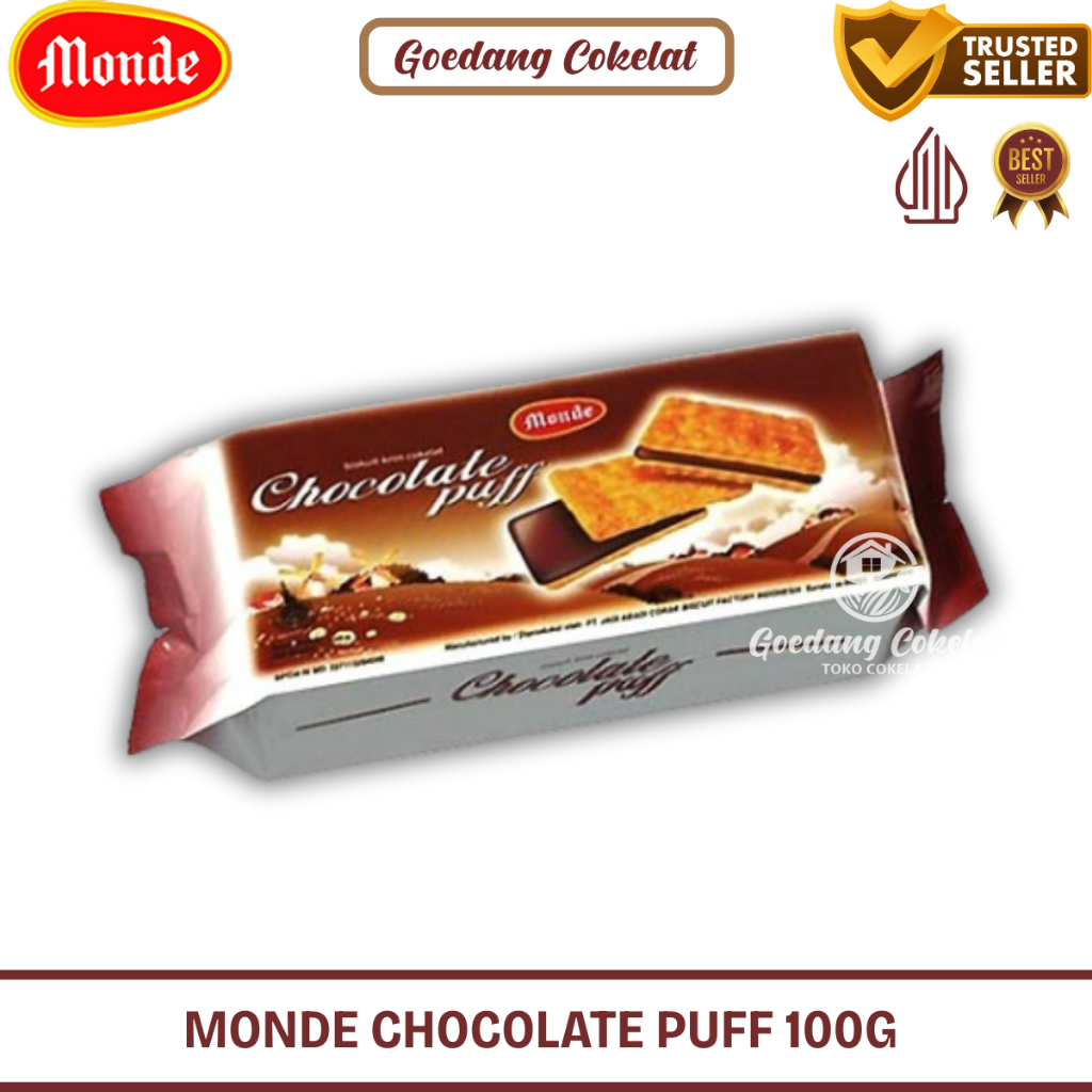

Monde Chocolate Puff 100 gram 100g