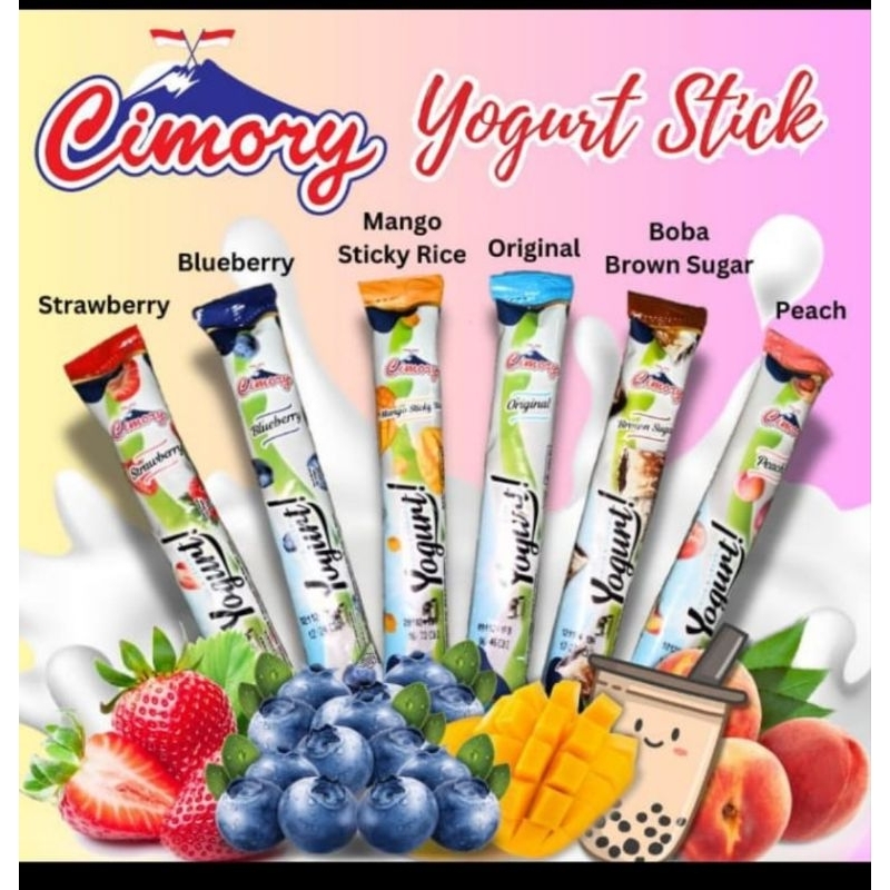 

Paket Ekonomis Yogurt Stick 40gr isi 10 Murah Meriah