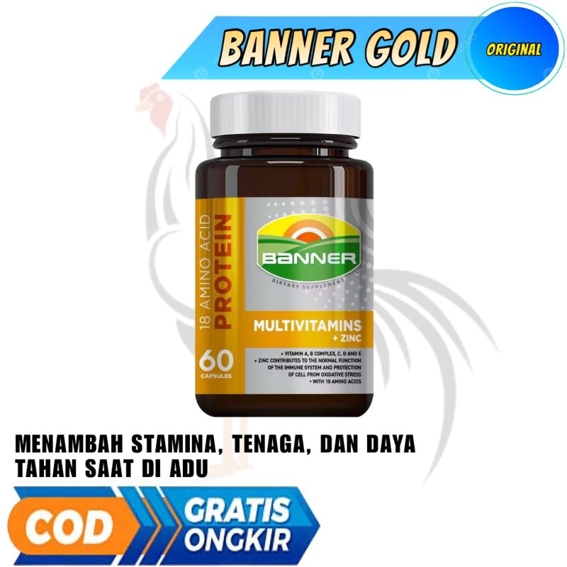 BANNER GOLD multivitamin ayam aduan