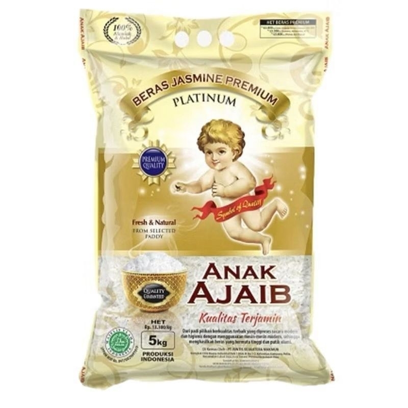 

Anak Ajaib Beras Premium 5kg - Beras Pulen, Wangi & Berkualitas untuk Keluarga