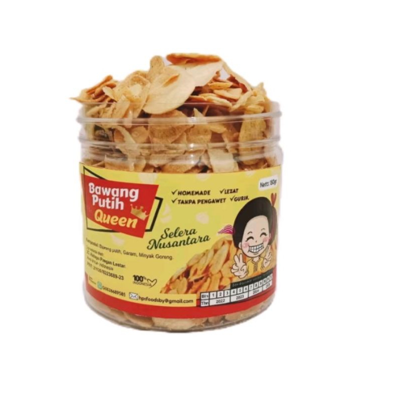 

Bawang Putih Goreng 200gr Asli Renyah Gurih