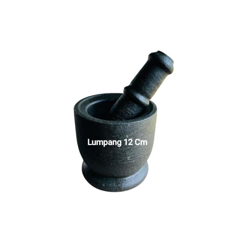 Lumpang Alu Batu Asli  / Lesung Batu Murah 12 & 16 CM