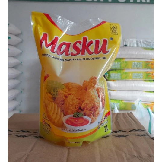 

Minyak Goreng MASKU 2L bening jernih dari kelapa sawit pilihan