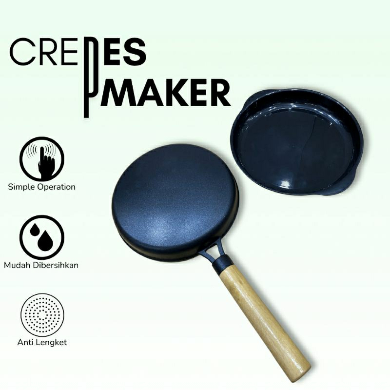 Crepes maker wajan pembuat kulit lumpia