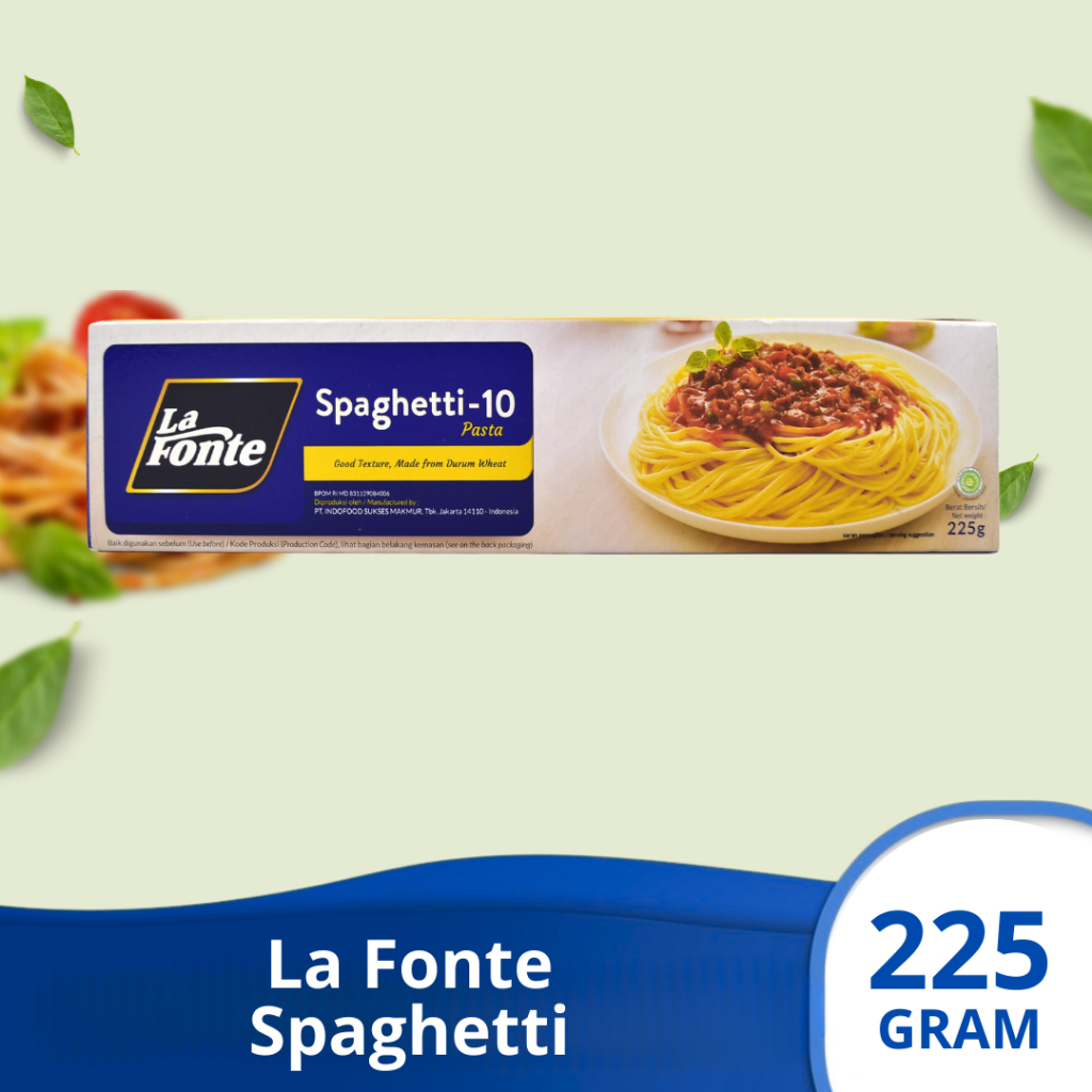 

LA FONTE SPAGHETTI Mie Spaghetti 225 gram