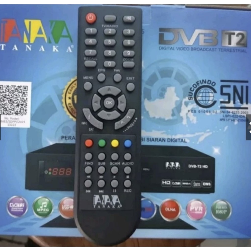 Remot STB Tanaka Original Tanaka