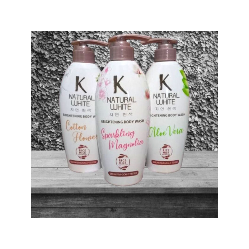 K Natural White Bodywash 500ml