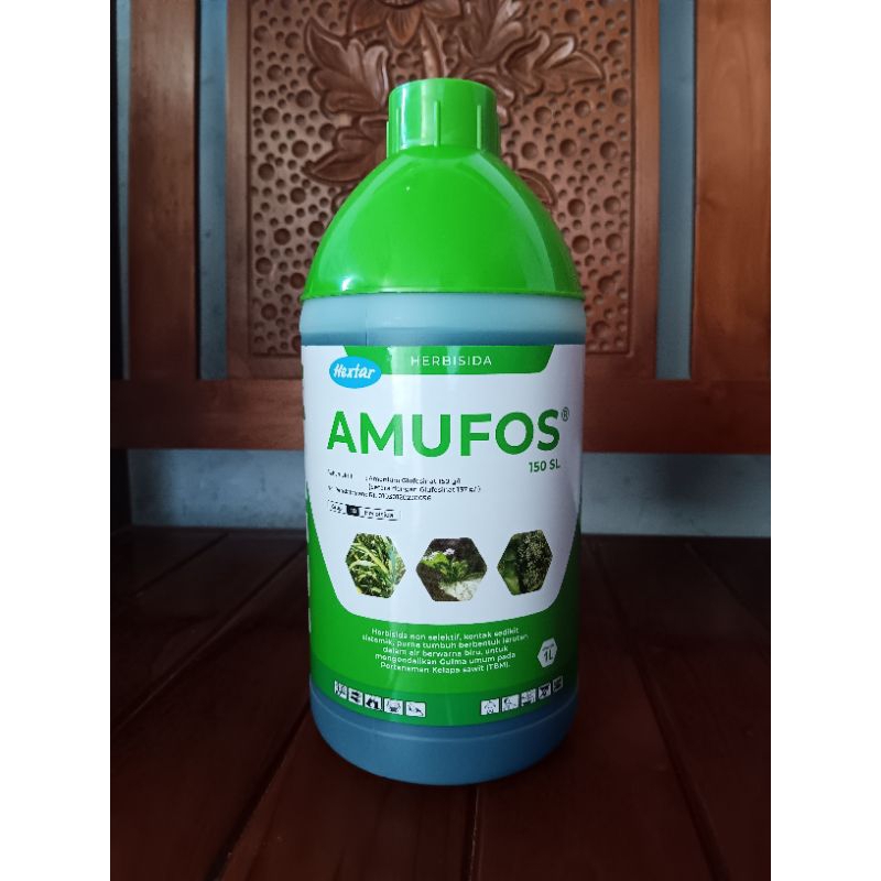 Amufos 150SL, HERBISIDA, RUMPUT LULANGAN, GRINTING, TEKI, DAN SEGALA JENIS RUMPUT BANDEL